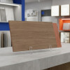 Волнат кор низ 01 керамическая плитка матовая светлая рельеф 30х60 см Gracia ceramica Walnut brown wall 01 - 8шт 1.44м2