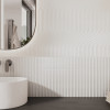 Моно белый низ 03 керамическая плитка глянцевая светлая 30х60 см Gracia ceramica Mono white wall 03 - 8шт 1.44м2