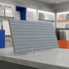 Цемент синий низ 01 керамическая плитка матовая светлая 30х60 см Gracia ceramica Cement blue wall 01 - 8шт 1.44м2