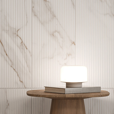 Каррара голд мат низ 02 керамическая плитка с рисунком 30х60 см Gracia ceramica Carrara gold matt wall 02 - 8шт 1.44м2